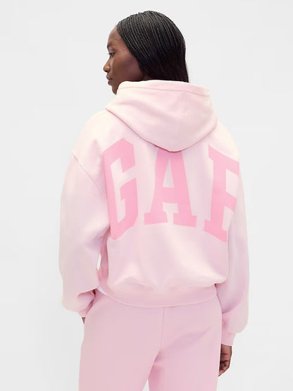 Crop Logo Hoodie